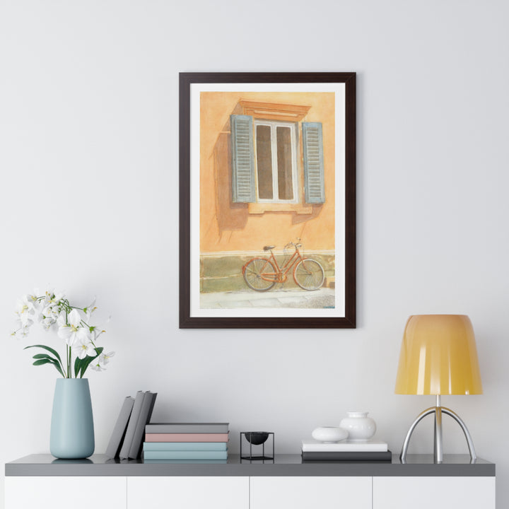 Illustrated poster by Nancy Béliveau depicting a golfer at Golf Royale Bromont, Quebec, with the clubhouse and lush green hills in the background. - Bromont Media