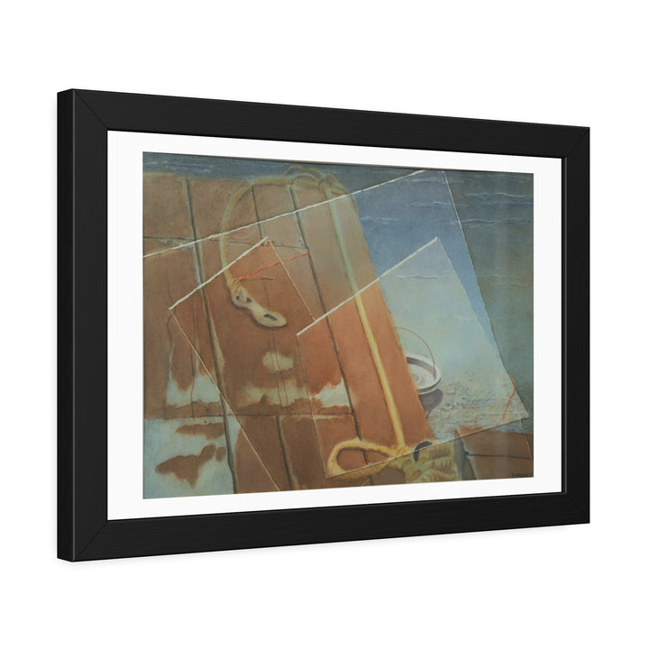 Beneath the Surface: Watercolor Print - Framed (format: rectangle)