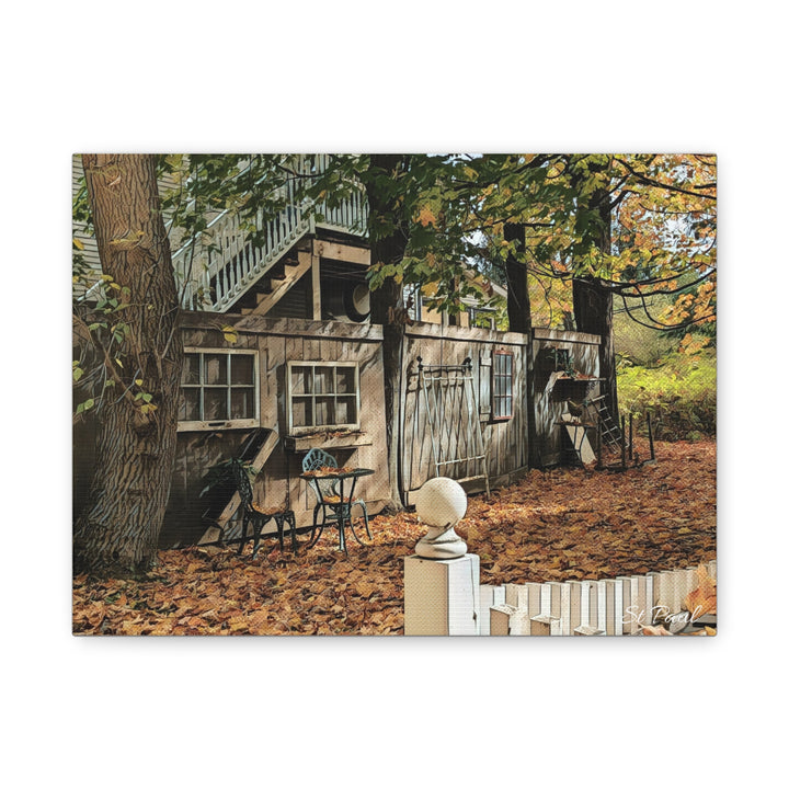 Bromont "Verger Johanne & Vincent" Fall Colors Wall Art Canvas