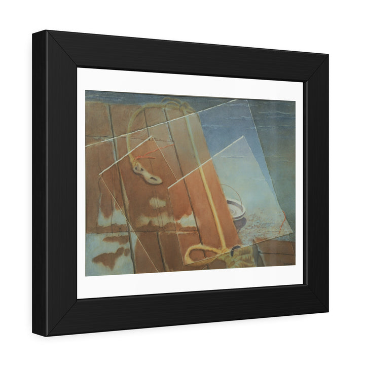 Beneath the Surface: Watercolor Print - Framed (format: rectangle)