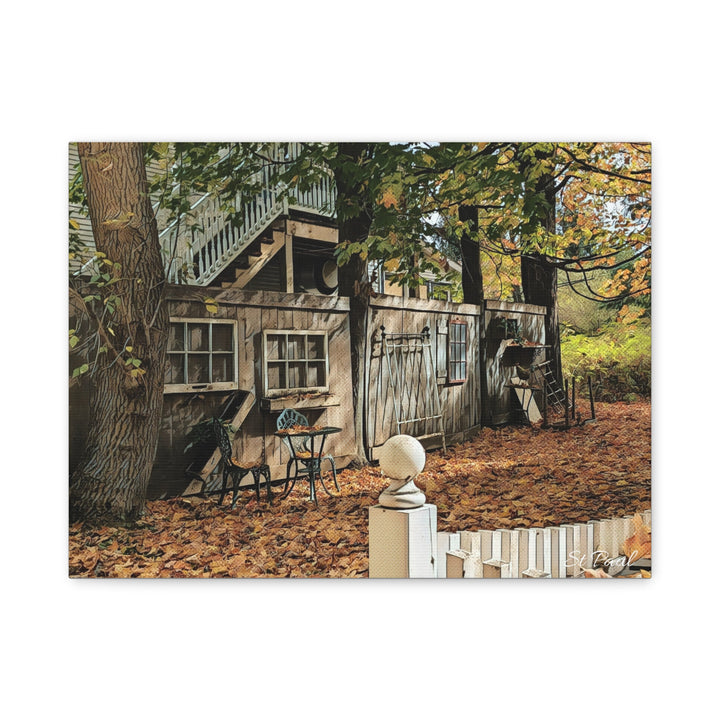 Bromont "Verger Johanne & Vincent" Fall Colors Wall Art Canvas