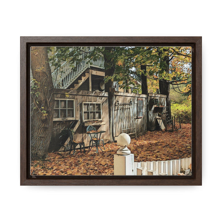 Bromont "Verger Johanne & Vincent" Fall Colors Wall Art Canvas, FRAMED