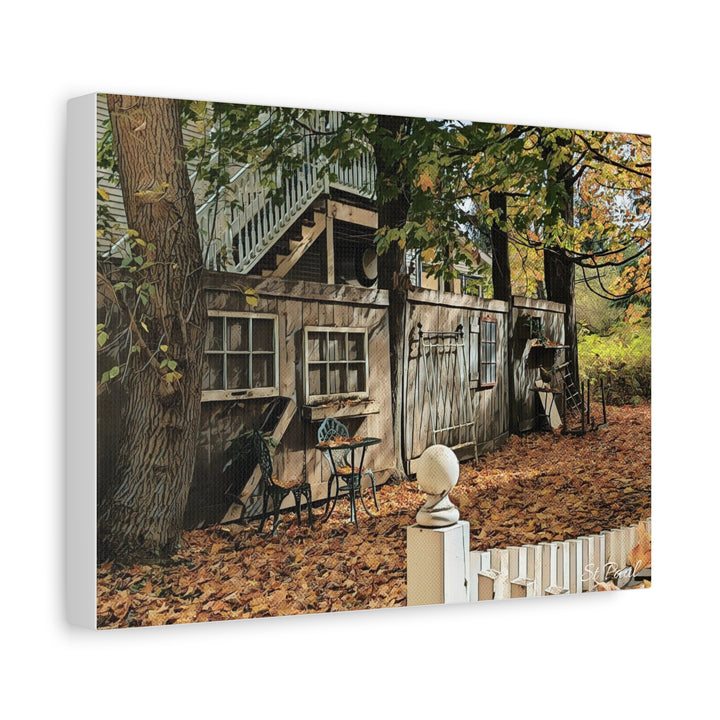 Bromont "Verger Johanne & Vincent" Fall Colors Wall Art Canvas