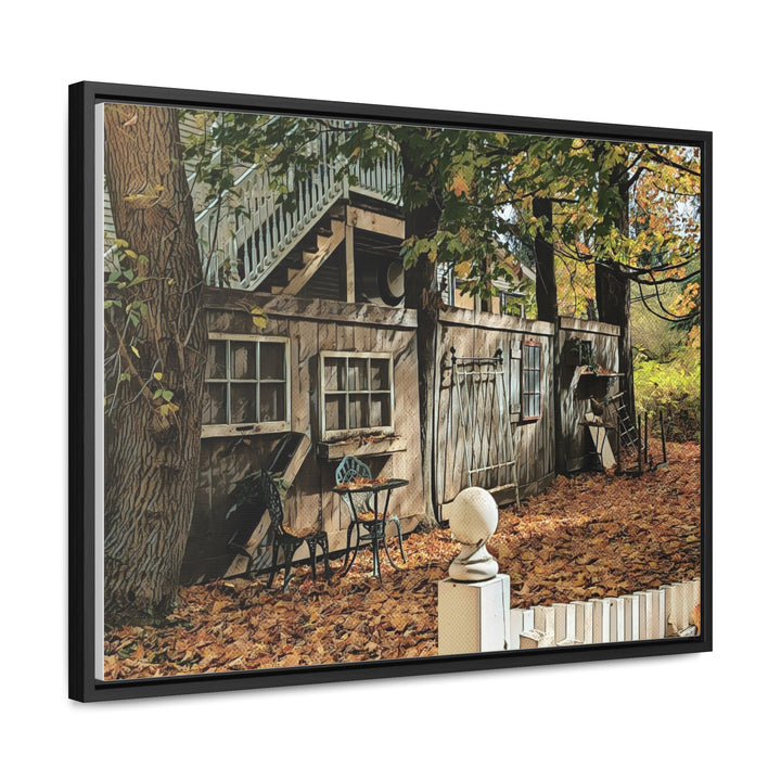 Bromont "Verger Johanne & Vincent" Fall Colors Wall Art Canvas, FRAMED