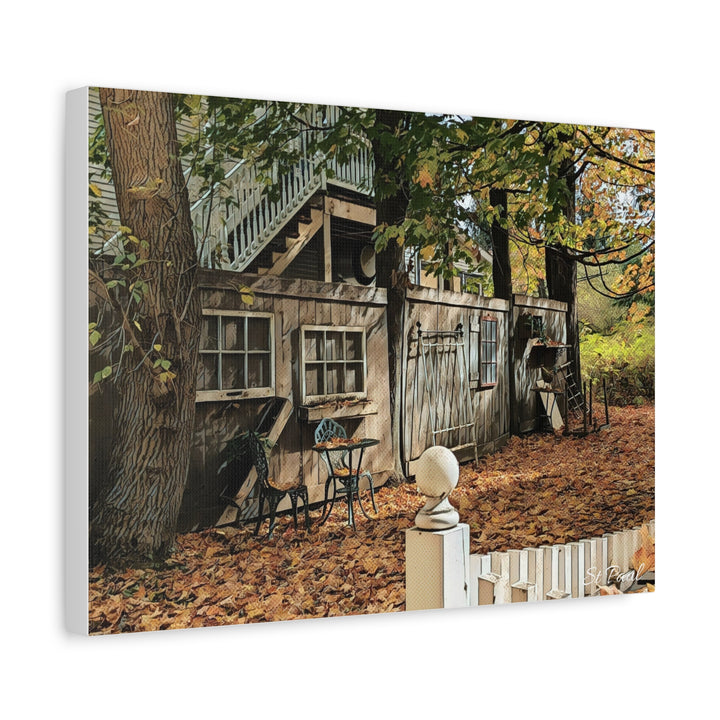 Bromont "Verger Johanne & Vincent" Fall Colors Wall Art Canvas