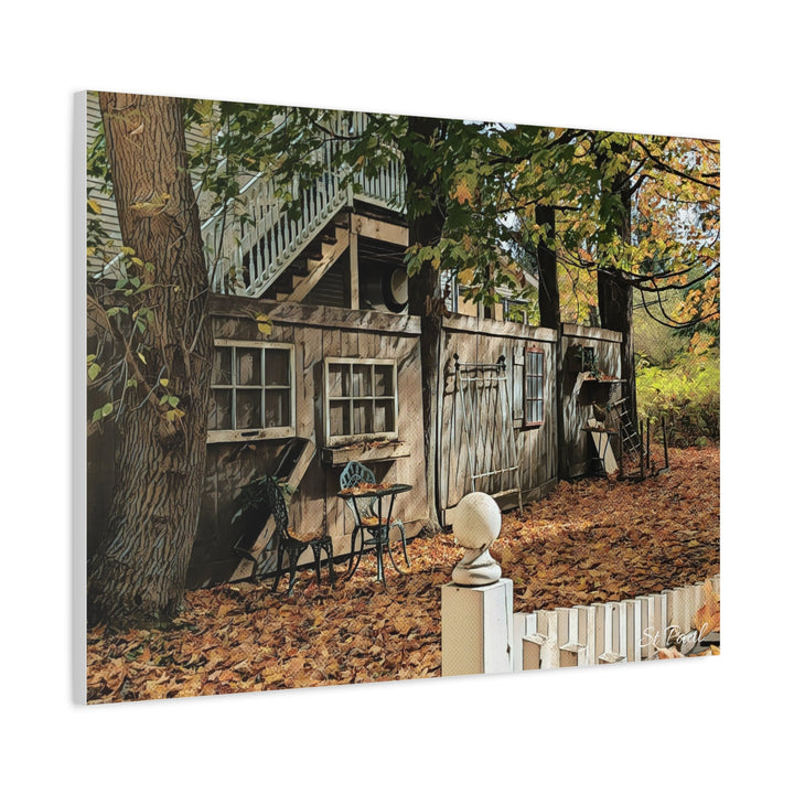 Bromont "Verger Johanne & Vincent" Fall Colors Wall Art Canvas